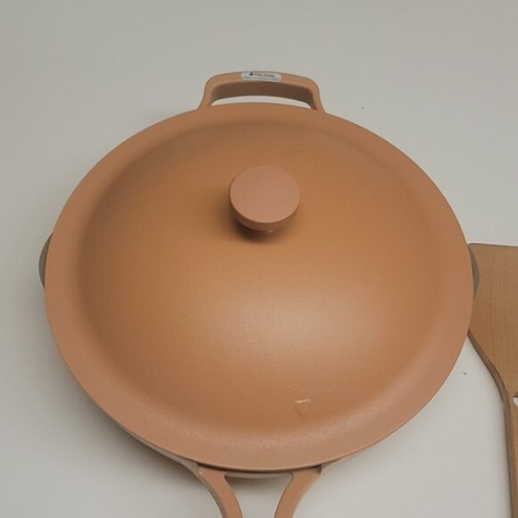 LAST CHANCE! NIB Our Place Always Pan Set w/Basket, Spatula, Sponge PINK Spice - Picture 7 of 11